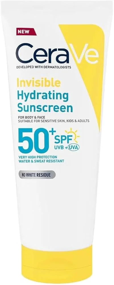CeraVe Invisible Hydrating Sunscreen SPF 50+